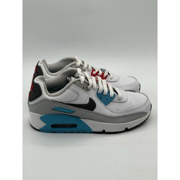 Nike Other - Nike Air Max 90 LTR (PS) White Chlorine Blue CD6867-108 Little Kids - Size 6Y